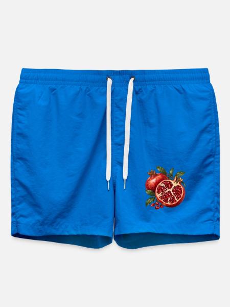 Granatapfel geöffnet zu Ruby Chambers - Badeshorts - Cobalt blue