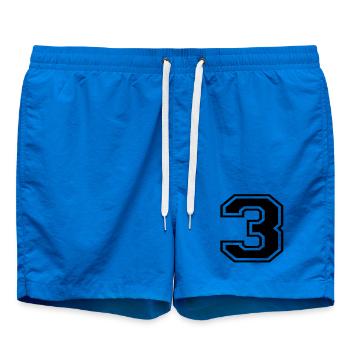 3 - Badeshorts - Cobalt blue - Vorne