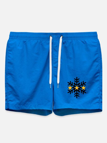 Skiing ! - Badeshorts - Cobalt blue