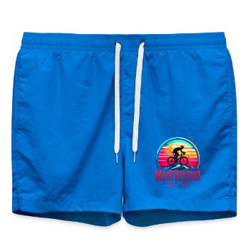 Mont Ventoux : un défi épique à vélo - Short de bain - cobalt blue - Devant