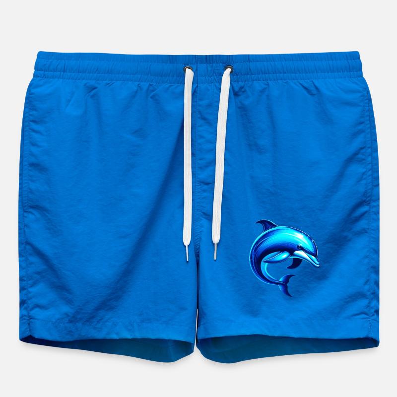 Dolphin - Swim Trunks - cobalt blue