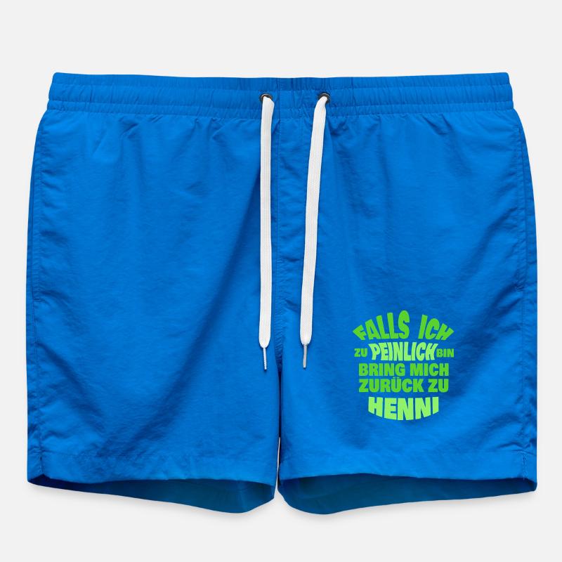h - Short de bain - cobalt blue