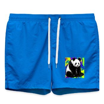 panda - Short de bain - cobalt blue - Devant