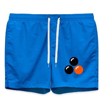 Tischtennisbälle Tischtennis Verein Ping Pong - Badeshorts - Cobalt blue - Vorne - AI Model Male 185 light (185cm)