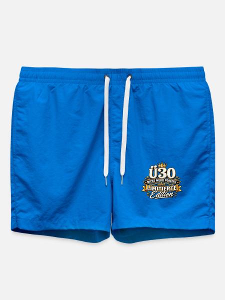 Ü30 - Badeshorts - Cobalt blue