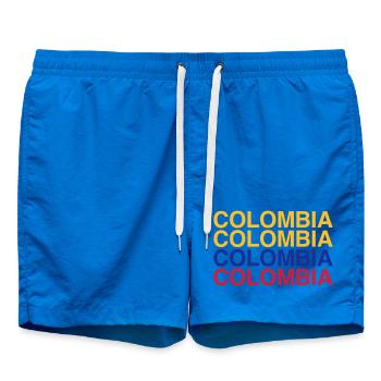KOLUMBIEN Drapeau colombien - COLOMBIE - Short de bain - cobalt blue - Devant