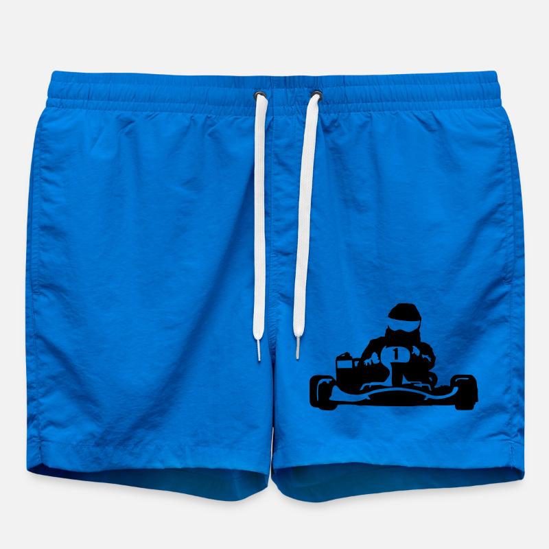 karting - Swim Trunks - cobalt blue
