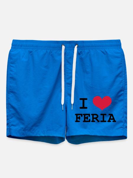 I Love Feria - Short de bain - cobalt blue