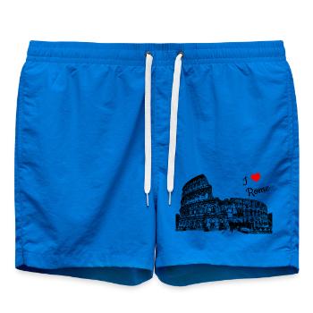 Rom Ich liebe dich - Badeshorts - Cobalt blue - Vorne