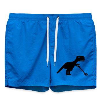 T-Rex sondelt - Badeshorts - Cobalt blue - Vorne