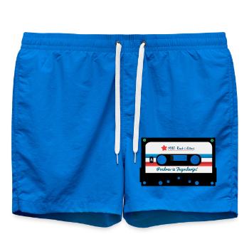 Pozdrav iz Yugoslavije - kaseta - Yugoslavia Retro - Swim Trunks - cobalt blue - Front