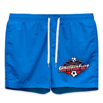 Schweinfurt Football Fan Merchandise Football Fan - Swim Trunks - cobalt blue - Front