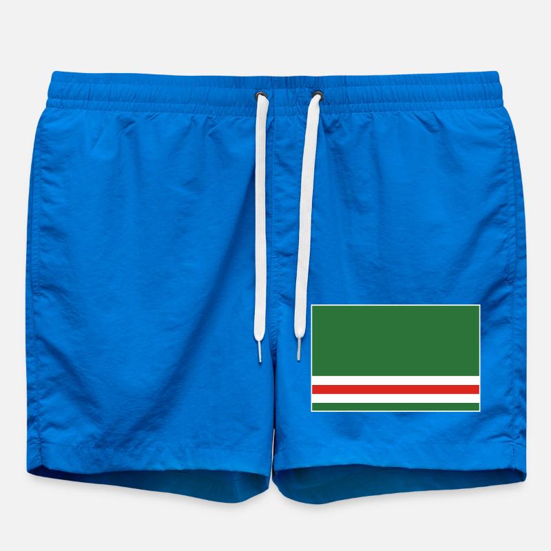 Drapeau de la Tchétchénie - Short de bain - cobalt blue