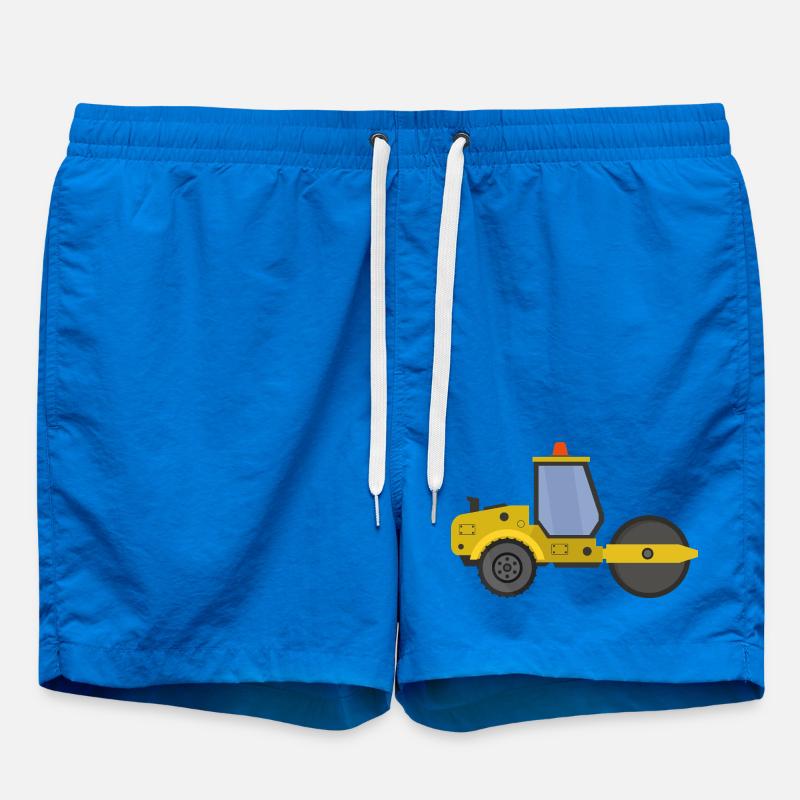 Road roller - Swim Trunks - cobalt blue