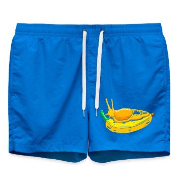 escargot banane - Short de bain - cobalt blue - Devant