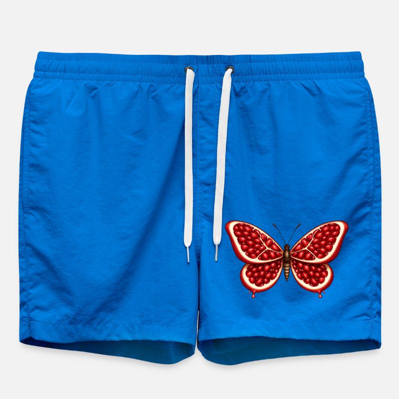Papillon grenade – ailes pleines de graines - Short de bain - cobalt blue