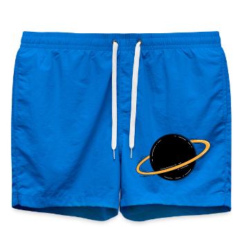 Saturne Planet Space Minimalist - Short de bain - cobalt blue - Devant