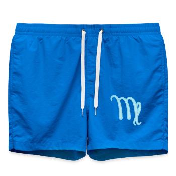 Jungfrau Sternzeichen Pastel Blau - Badeshorts - Cobalt blue - Vorne - AI Model Male 185 light (185cm)