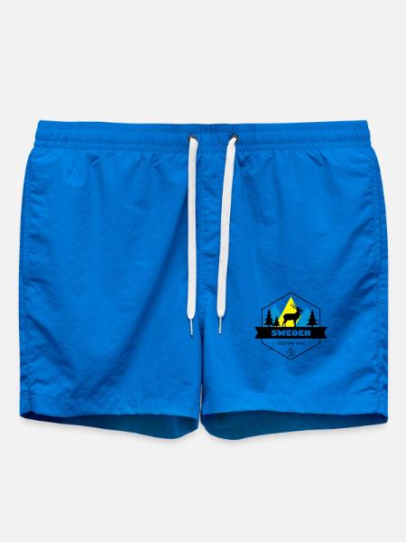 Sweden Into the Wild - Swim Trunks - cobalt blue