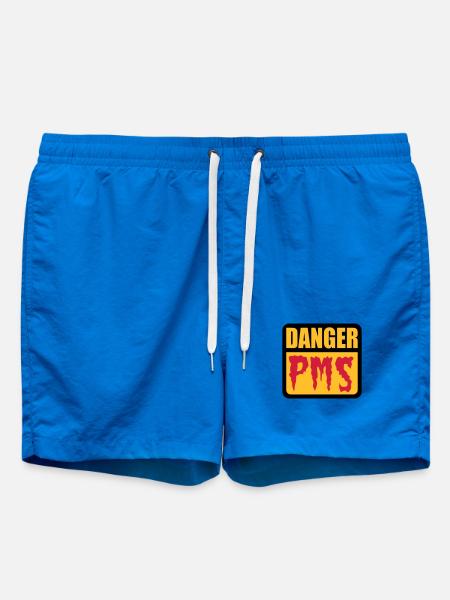 Danger PMS - Badeshorts - Cobalt blue