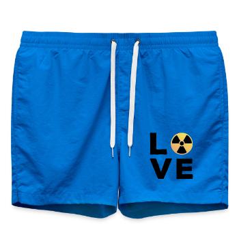 Love Cadeau Manip radio Radiologue Radiologie - Short de bain - cobalt blue - Devant