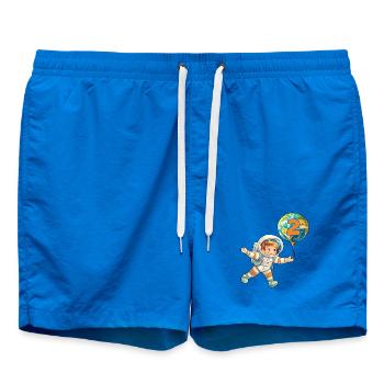 Astronaute 2 Anniversaire Astronaute Terre 2 ans - Short de bain - cobalt blue - Devant