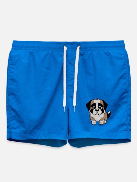 Chien Saint-Bernard - Short de bain - cobalt blue