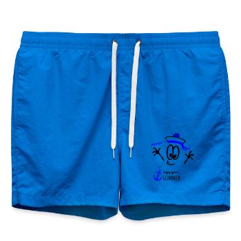 Matrose Ahoi - Badeshorts - Cobalt blue - Vorne