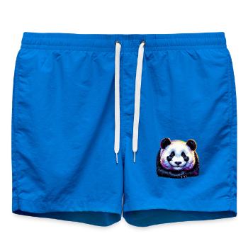 Panda - Badeshorts - Cobalt blue - Vorne - AI Model Male 185 light (185cm)