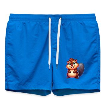 Beaver - Swim Trunks - cobalt blue - Front