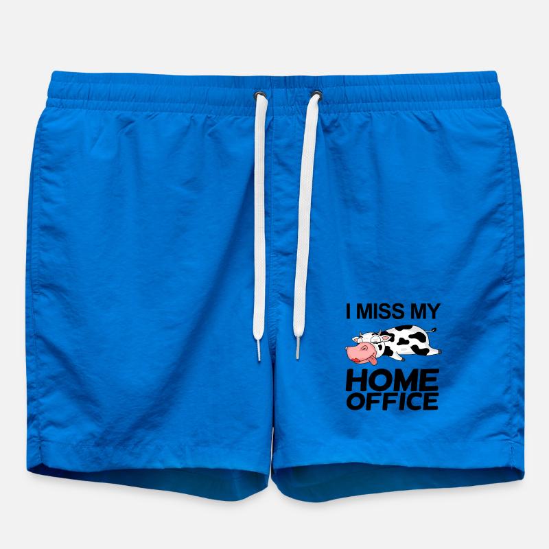 Bureau à domicile Dire drôle - Short de bain - cobalt blue