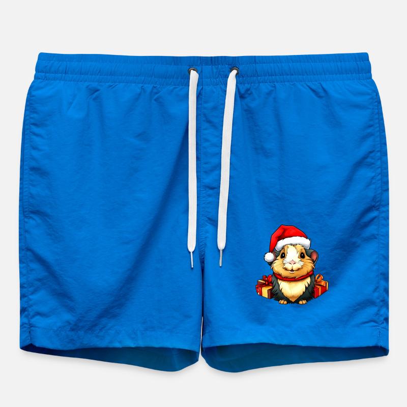 Cochons d'Inde de Noël - Short de bain - cobalt blue