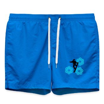 Slopestyle - Short de bain - cobalt blue - Devant - AI Model Male 185 light (185cm)