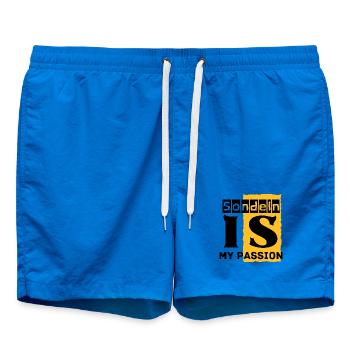 Sondeln_is_my_passion - Short de bain - cobalt blue - Devant