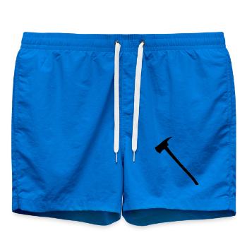 Fireman Axe - Swim Trunks - cobalt blue - Front