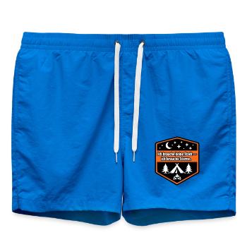 Camping-car, fourgonnette de panneaux, camping-car - Short de bain - cobalt blue - Devant
