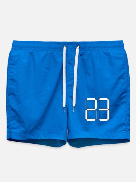 NUMBER 23 Twenty-Three Basket Gift Digital - Swim Trunks - cobalt blue