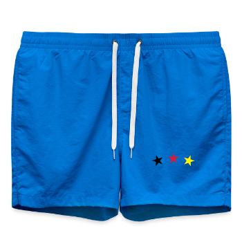 les sports d'étoile, le football - Short de bain - cobalt blue - Devant - AI Model Male 185 light (185cm)