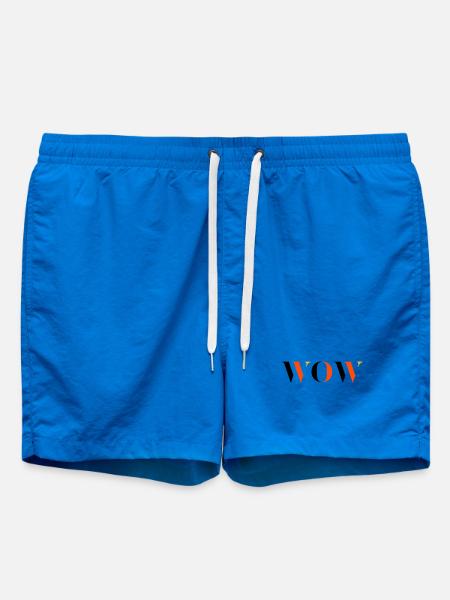 WOW tri-colour - Swim Trunks - cobalt blue