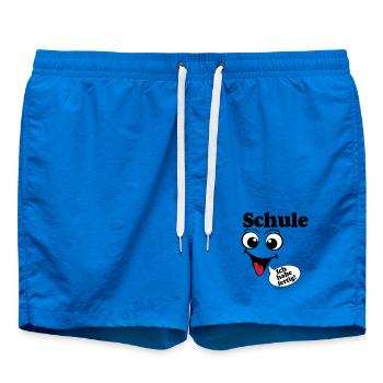 Abschluß , Schule ich habe fertig (25) - Badeshorts - Cobalt blue - Vorne