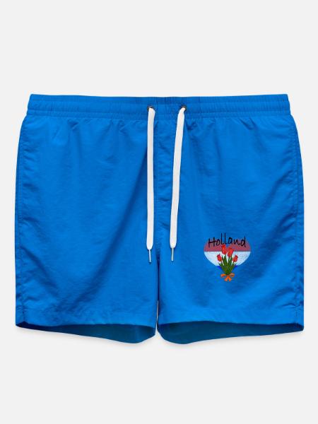 Tulip heart from Holland - Swim Trunks - cobalt blue