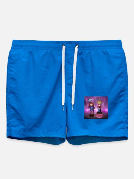 Glitzernde Fantasiefiguren Duo - Badeshorts - Cobalt blue