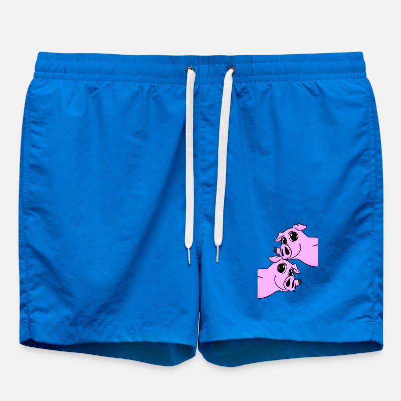 Schwein Schweine - Badeshorts - Cobalt blue