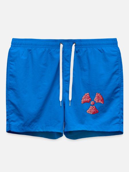 Radioaktiv klöverrosor Manip Radioradiologi - Badshorts - cobalt blue