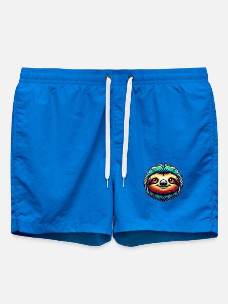 Sloth - Swim Trunks - cobalt blue