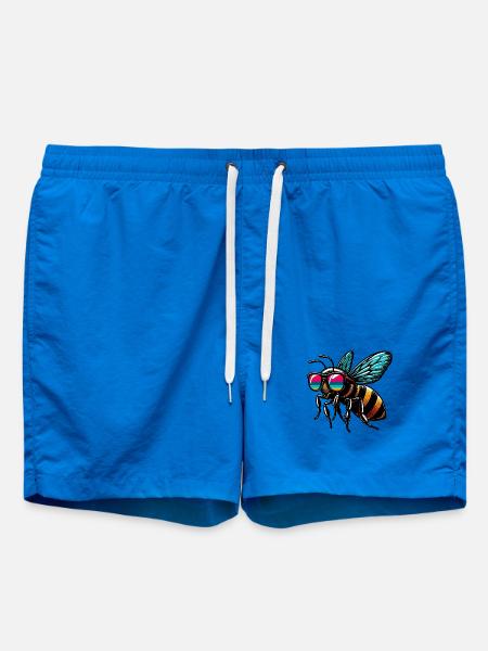 Bee - Swim Trunks - cobalt blue