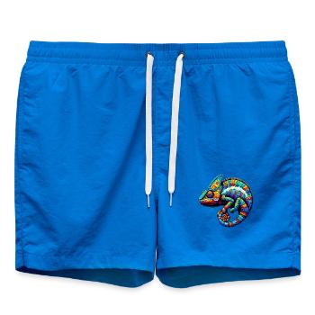 Chamäleon - Badeshorts - Cobalt blue - Vorne - AI Model Male 185 light (185cm)