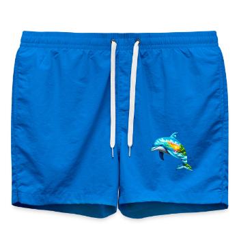 Delfin - Badeshorts - Cobalt blue - Vorne - AI Model Male 185 light (185cm)