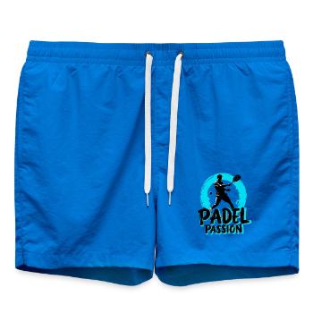 Padel Passion T-Shirt Hoodie Mugs - Badeshorts - Cobalt blue - Vorne