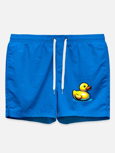 Duckling Duck Duck Duck - Swim Trunks - cobalt blue